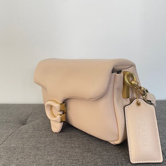 New Bag Coach Tabby 26 C0772 Beige Shoulder Bag - Authentic - Picture 5 of 11
